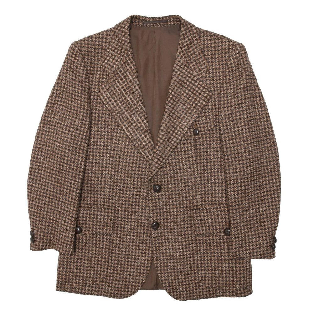 Licona (West Germany) 60s Vintage, Houndstooth Tweed, Countrywear